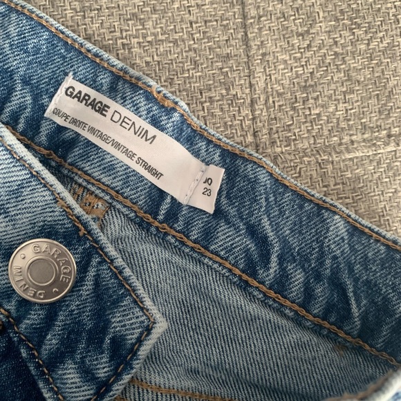 Garage Vintage Straight Leg Jeans - Picture 2 of 2